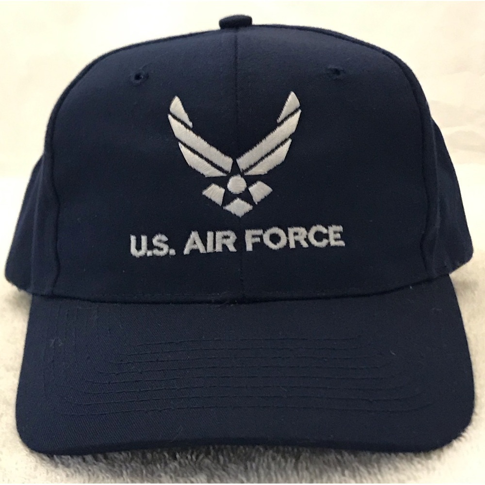 NISSUN CAP for U.S. Air Force Adjustable Navy Blue Ball Cap